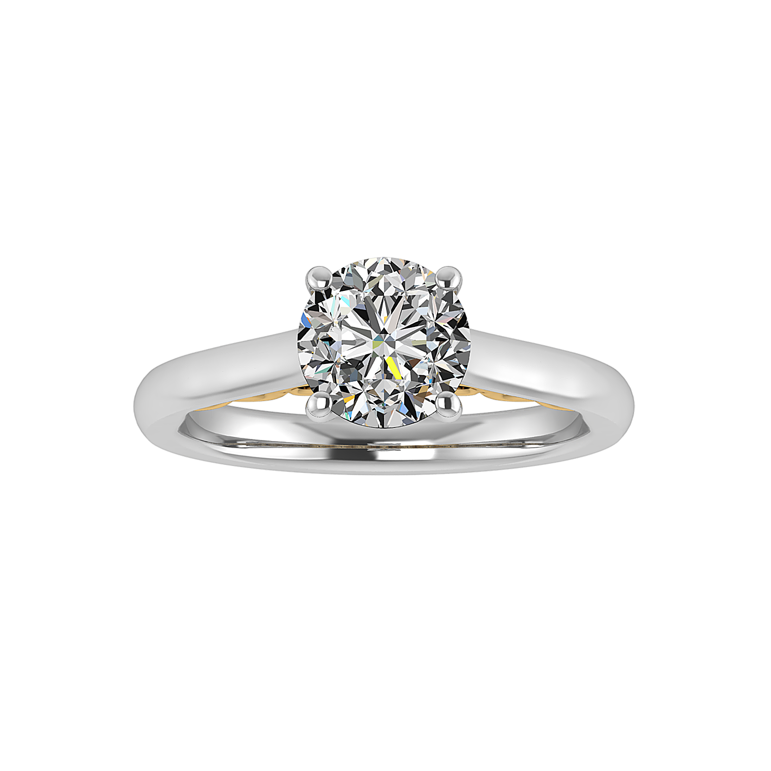 Hadley Filigree Solitaire Engagement Ring